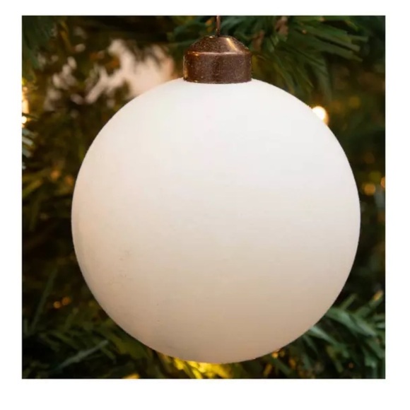 Hobby Lobby Flocked Ornaments - Picture 2 of 5